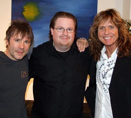 NG with Bruce Dickinson and David Coverdale